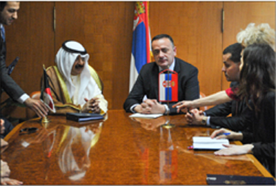  Potpisan Memorandum o  razumevanju o saradnji u oblasti naftne i gasne privrede Srbije i Kuvajta 