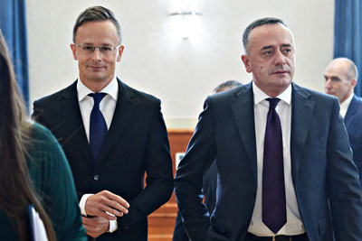 Sastanak Sijarto - Antić u Budimpešti<br/>Jačanje energetske saradnje Mađarske i Srbije