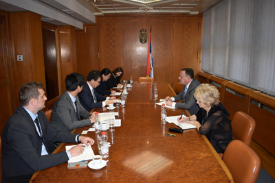 Ministar Aleksandar Antić primio ambasadora Južne Koreje   