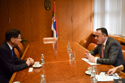  Ministar Antić i japanski ambasador Marujama o energetskim projektima  