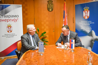  Antić sa novoimenovnim ambasadorom Grčke Jorgosom Đakofotakisom (Georgios Djakofotakis) 