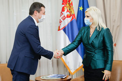 Mihajlovićeva sa glavnim izvođačem radova o završetku gasovoda „Balkanski tok”