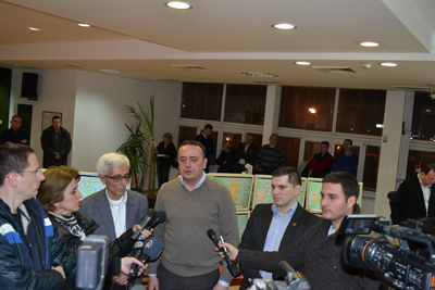  Ministar Antić u Beogradskim elektranama: Energetski sistem stabilan 
