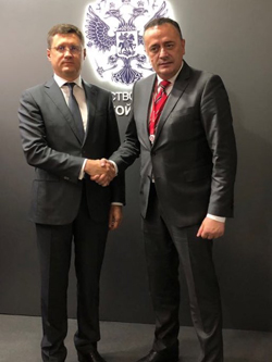 SANKT PETERBURG – Ministar Antić - odvojeni sastanci  sa ruskim ministrom energetike Novakom i mađarskim šefom diplomatije Sijartom