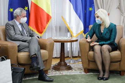 Михајловићева са амбасадором Белгије о сарадњи у енергетском сектору